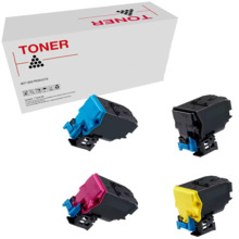 TNP27 Bizhub C25 pack 4 toner generico Konica Minolta Bizhub C25 TNP-27K, TNP27C, TNP27M, TNP27Y