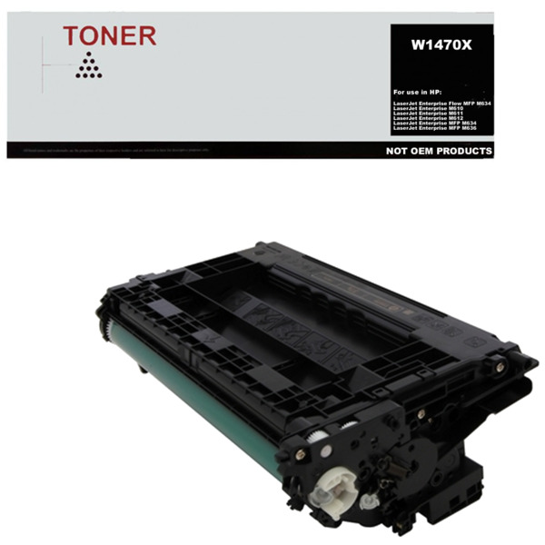 W1470X cartucho de toner negro compatible con HP 147X