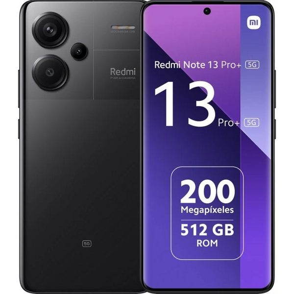 Xiaomi Redmi Note 13 Pro Plus 5G Smartphone Pantalla AMOLED 6.67" - 8GB - 256GB - Camara Principal 200MP - Bateria 5000mAh - Adm